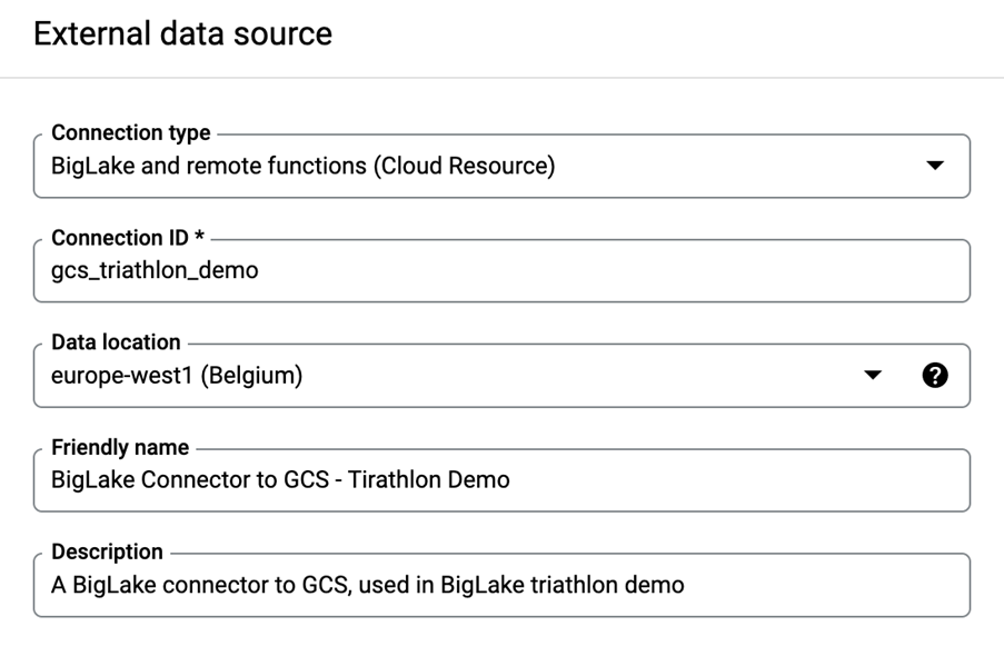 external data source