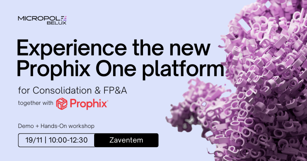 Experience the prophix one platfom